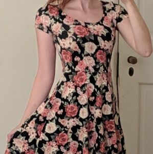 Floral Skater Dress